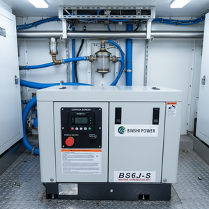 Générateur diesel marin Binshi <span class=keywords><strong>Power</strong></span> 6KW 8KW 10KW 110V-440V <span class=keywords><strong>Fischer</strong></span> Panda Tech refroidi par eau de mer pour bateau et yacht - Product Image 5