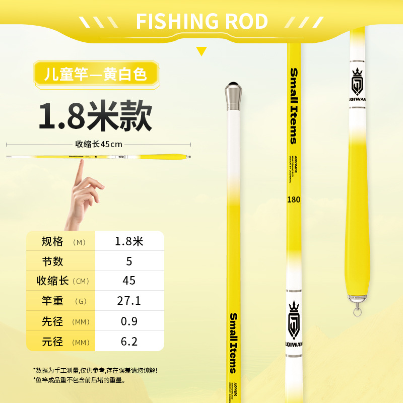 Lemon Yellow 1.8m [Bare Rod]