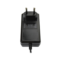 Adaptador de Corriente CA/CC de 36W 12V 3A para Montaje en Pared, Nivel VI de la DOE, Enchufe Europeo, DC 5.5x2.1/5.5x2.5mm para Cámaras CCTV, Hogar Inteligente, CE FCC ETL RoHS OEM