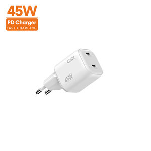 Adaptateur secteur USB-C Vina pour Royaume-Uni, <span class=keywords><strong>2</strong></span> ports, charge rapide GaN 45W, PD 3.0, homologué CE, portable pour voiture, accessoires pour téléphone <span class=keywords><strong>OnePlus</strong></span>, en déplacement - Product Image 4