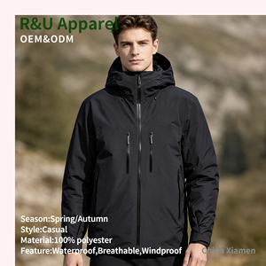 Veste isolée rembourrée de duvet Veste pour homme Coutures entièrement scellées Sans couture Automne Extérieur Imperméable Haute performance - Product Image 5