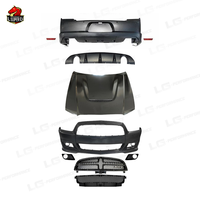 Kit de carrosserie de style SRT amélioré pour Dodge Charger pare-chocs avant pare-chocs arrière grille 2008 2009 2010 2011 2012 2013 2014