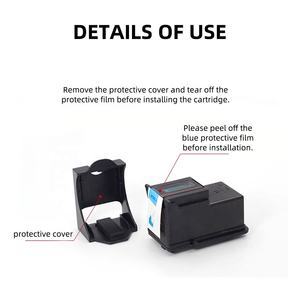 Hicor Transparent Cap 303XXL <span class=keywords><strong>Cartouche</strong></span> D'encre pour <span class=keywords><strong>HP</strong></span> pour <span class=keywords><strong>Envy</strong></span> <span class=keywords><strong>Photo</strong></span> <span class=keywords><strong>6220</strong></span> 6222 6230 6232 7120 7130 7132 7800 7820 7822 7830 Imprimante - Product Image 6