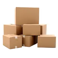 Boîtes de livraison en Carton moyen ondulé, boîtes de rangement et d'emballage, en Carton, grande taille, pour la livraison, offre spéciale, 2022