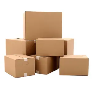 caja de almacenamiento de oficina de cartón Suppliers-Cajas de cartón corrugado para embalaje, cajas grandes de cartón medio para envío por correo, gran oferta, 2022