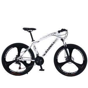 Bicicleta de Montaña Ligera de Acero con Suspensión Completa, Frenos de Disco, 21 Velocidades, Ruedas de 26 Pulgadas, Muy Económica, Envío Gratis - Product Image 4