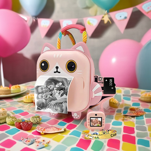 Kamera Perekam Video anak-anak dengan gambar cetak instan Selfie & foto depan belakang fungsi perekaman tersembunyi hadiah mainan untuk anak laki-laki dan perempuan - Product Image 2