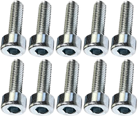 Vis à tête hexagonale 8x50mm DIN 912 Classe 8.8, boulons à tête hexagonale B2B en acier inoxydable ASME, vis à tête hexagonale allemande