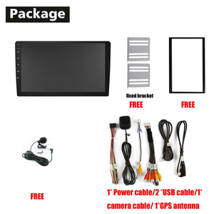 9 & 10 "Xe Android MP5 1 + 32 gam Đôi Retro màn hình cảm ứng joying Player Nitro Kiểm soát băng 2 DIN 2DIN MP3 <span class=keywords><strong>USB</strong></span> Antenna xe đài phát thanh - Product Image 2