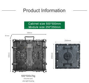 Schermo LED P3.91 per Esterni ad Alta Luminosità, Noleggiabile, 3x3 Metri, per Esposizioni Auto e Stand Fieristici, Certificato ETL - Product Image 2