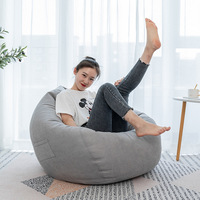 Paresseux Internet Celebrity Furniture Sofa Tatami Fabric Convient pour une utilisation dans la chambre et le salon Canapé pour une personne