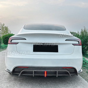 Kit carrosserie pour Tesla Model 3, diffuseur de pare-chocs arrière, protection de pare-chocs pour Tesla Model 3 2024+, accessoires de voiture - Product Image 4