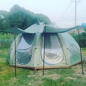 Outdoor Camping Verzamelen Bruiloft Oxford Doek 4-deurs Sterrenhemel Opblaasbare Structuur Tent