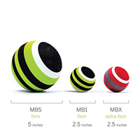 Ensemble de balles de massage en mousse EVA avec logo OEM Grand, moyen, petit pour tous les groupes musculaires Ensemble du bas du dos