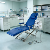 Sillón Dental Plegable de Acero Inoxidable de Alta Calidad, Unidad Móvil Portátil para Licitaciones Internacionales y Proyectos de ONG