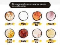 Mug Kopi Portabel Tutup Flip-top 304 Baja Tahan Karat Tumbler Terisolasi Kapasitas Besar dengan Tali Gantungan Minimalis