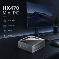 Meilleur Nouveau Mini PC de Jeu AMD AI 9 AI9 HX370/HX470 AI9 H365 AI7 PRO 360 DDR5 64 Go Win11 HDD/SSD Micro-ordinateur