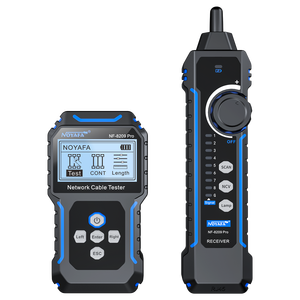Máy đo chiều dài cáp mạng LCD Noyafa NF-8209pro, kiểm tra PoE, phát hiện gián đoạn, đo chiều dài, kiểm tra mạch ngắn, đầu nối RJ45, nâng cấp bộ thu - Product Image 1