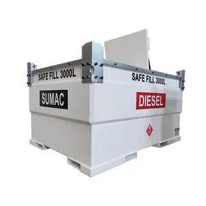 SUMAC più recente 3000L rimovibile serbatoio interno benzina contenitore di carburante serbatoi di gasolio olio combustibile serbatoio per la vendita