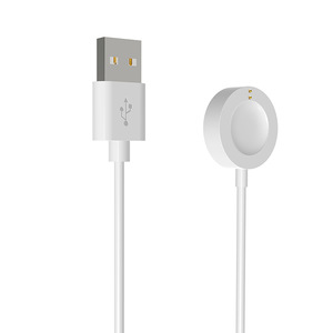 Cable de carga magnético para reloj inteligente Fossil Gen 6 Wear Os, Cable de carga USB blanco de 0,5 m con conector magnético - Product Image 5