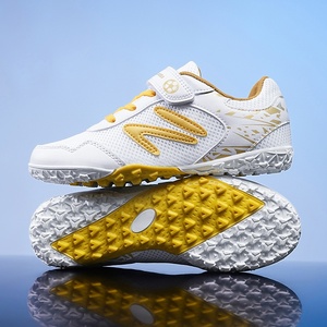 Nouvelles chaussures <span class=keywords><strong>de</strong></span> football unisexes pour enfants, basses, sans lacets, avec empeigne en mesh, semelle extérieure en caoutchouc antidérapante, pour l'entraînement, hiver et été - Product Image 3