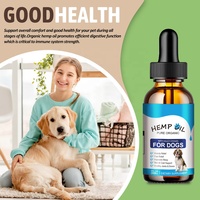 Huile de graines de chanvre apaisante en gros de Chanson Factory avec soutien immunitaire et bien-être de la peau et du pelage pour chats et chiens (liquide)