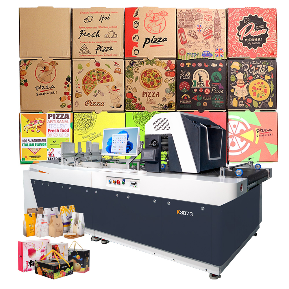 Kelier FI1000 2023 New High Speed Corrugated Boxes Shopping Bags Single Pass Digital Printer For Out-Carton