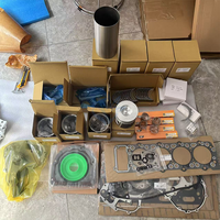 Kit de révision moteur diesel C4.4 C6.4 C7 C7.1 C9 C13 3066 3406 3306 pour C4.4, comprenant joint de culasse et kit de chemises de cylindre