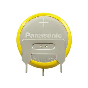 Panasonic CR2477 3V Button cell With welding legs For Rice cooker personnel positioning card main board battery