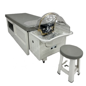 KISEN Water Therapy Head Spa Thai Massage Hair Salon Washing Chair Shampoo <b>Bed</b> with Water Circulation and Steamer - Product Image 1