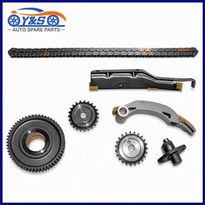 Kit de chaîne de distribution en acier allié robuste <span class=keywords><strong>à</strong></span> une seule rangée, 7 pièces, neuf, référence OE ME203085ME192230, pour <span class=keywords><strong>moteur</strong></span> Mitsubishi Excavator 2.8L <span class=keywords><strong>Diesel</strong></span> 4M41 - Product Image 2
