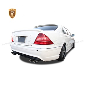 ชุดแต่งรอบคันสำหรับรถเบนซ์ <span class=keywords><strong>S</strong></span>-Class รุ่น Wide Style W220 วัสดุ FRP แบบ WD Style มีสินค้าในสต็อก - Product Image 4
