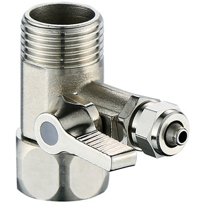 Adaptador Universal de 4 Puntos y 3 Vías para Grifo, Material de Latón, Entrada de Agua Extendida, Dispositivo de Agua Pura de 2 Puntos - Product Image 2