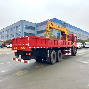 Camión Grúa Pesada de 14 Toneladas, 6X4, <span class=keywords><strong>Tres</strong></span> <span class=keywords><strong>Ejes</strong></span>, Caja Extendida de 8.5m, Brazo Telescópico para Transporte de Infraestructuras Grandes - Product Image 6