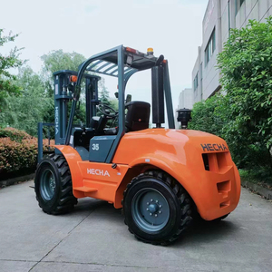 Вилочные погрузчики повышенной проходимости 3,0 тонн 3,5 тонн внедорожный вилочный погрузчик 4x4 4WD дизельный вилочный погрузчик - Product Image 3