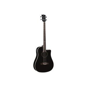 Guitares EKO - Basse électrique NXT B100ce See Through Black avec une forme de corps en D, son exceptionnel et un aspect étonnant - Product Image 1