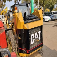 Gebrauchter CAT 246D Kompaktlader Caterpillar 246D Kompakt-Radlader mit Anbaugeräten zum Verkauf