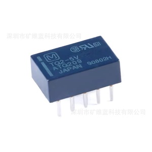 รีเลย์สัญญาณแท้รุ่น TQ2 5VDC 12V 24V DC คอยล์พินคอนเนคเตอร์ สำหรับงานสัญญาณ - Product Image 2