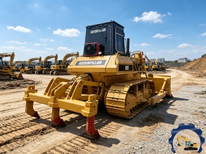 Bulldozer CAT D6G d'occasion en bon état, d'origine japonaise, Caterpillar D6G sur chenilles avec ripper à vendre - Product Image 1
