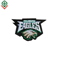 Bordure de Merrow personnalisée presse à chaud Sports Football Club Logo fer à repasser sur patchs de broderie ou chaussettes