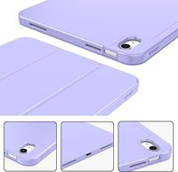 Étui pour iPad A16 11e/10e génération 11 pouces avec support pour stylet, coque intelligente avec dos en TPU souple, accessoires pour tablette, fournisseur