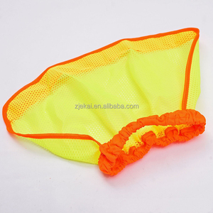 Casque de sécurité respirant en maille et polyester <span class=keywords><strong>Ekai</strong></span> EK-SH01 à haute visibilité avec pare-soleil en jaune/orange fluorescent – Vente en gros usine - Product Image 6