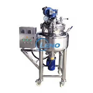 Réservoir de mélange d'émulsifiant 100L pour crème cosmétique gel à ultrasons faisant la machine mélangeur émulsifiant de crème sous vide - Product Image 2