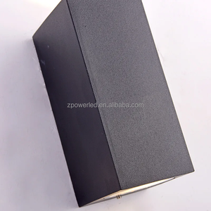 Carcasa de aluminio cuadrada IP65 impermeable 2x7W COB LED moderno arriba y abajo luz de pared - Product Image 3