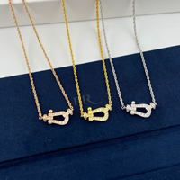 Trendproduct 2026: Hoefijzerketting voor vrouwen, luxe modejuweel, modehangers, bedels, Valentijnscadeau, sieraden