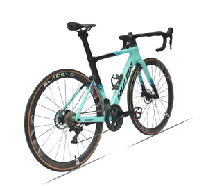 <span class=keywords><strong>Bicicleta</strong></span> <span class=keywords><strong>de</strong></span> Carretera <span class=keywords><strong>de</strong></span> Fibra <span class=keywords><strong>de</strong></span> Carbono con Frenos <span class=keywords><strong>de</strong></span> Disco, Cableado Interno Completo, 22 Velocidades, <span class=keywords><strong>Bicicleta</strong></span> Aerodinámica, Ruedas 700C para Tour <span class=keywords><strong>de</strong></span> Francia - Product Image 6