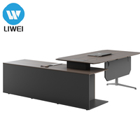 Bureau de direction extensible moderne LIWEI avec taille et couleur personnalisables pour le bureau et la maison
