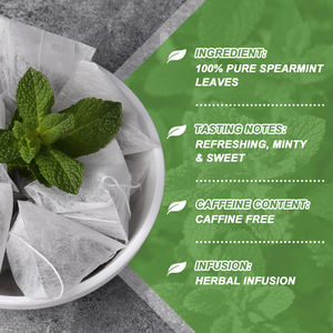 Beworths 14 hari organik kering <span class=keywords><strong>Spearmint</strong></span> tinggalkan kantong teh kesehatan teh Herbal - Product Image 4