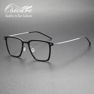 Occhiali da Vista di Marca Designer con Logo Personalizzato, Montature di Lusso in Titanio per Uomo - Product Image 3