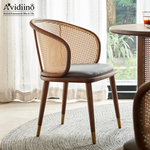 AVIDIINO moderne nordique Wabi-sabi chaise Banquet hôtel Restaurant chaise de salle à manger cadre en bois matériel personnalisé <span class=keywords><strong>fauteuil</strong></span> - Product Image 5